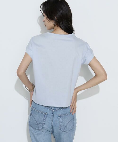 COMME CA PLATINUM S-SIZE / コムサ・プラチナ エスサイズ カットソー | 〔 Sサイズ 〕 コットン強撚ポンチ デザインタックシャツ | 詳細27