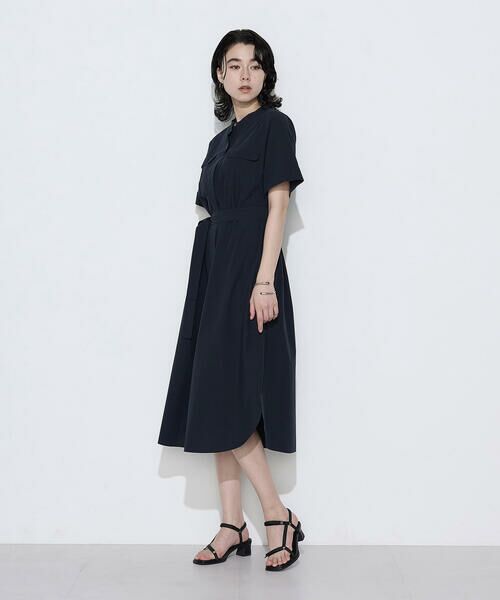 COMME CA PLATINUM S-SIZE / コムサ・プラチナ エスサイズ ロング・マキシ丈ワンピース | 〔 Sサイズ 〕 タイプライター ロングシャツドレス | 詳細9