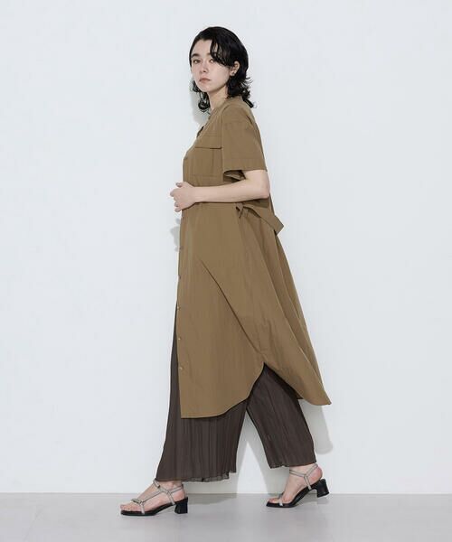 COMME CA PLATINUM S-SIZE / コムサ・プラチナ エスサイズ ロング・マキシ丈ワンピース | 〔 Sサイズ 〕 タイプライター ロングシャツドレス | 詳細26