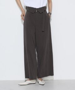 COMME CA PLATINUM S-SIZE / コムサ・プラチナ エスサイズ その他パンツ | 〔 Sサイズ 〕 リネン／トリアセテート ハイウエストパンツ