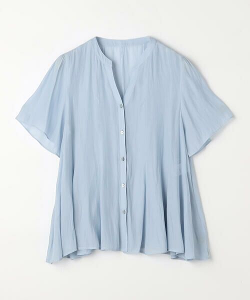 COMME CA PLATINUM S-SIZE / コムサ・プラチナ エスサイズ シャツ・ブラウス | 〔 Sサイズ 〕 【セットアップ対応】カッセンシフォンオーガンジー フレアブラウス | 詳細28