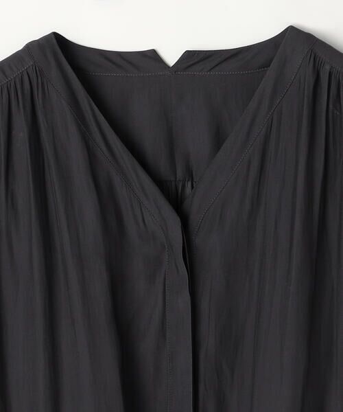 COMME CA PLATINUM S-SIZE / コムサ・プラチナ エスサイズ ロング・マキシ丈ワンピース | 〔 Sサイズ 〕 カッセンシフォン シャツドレス | 詳細4