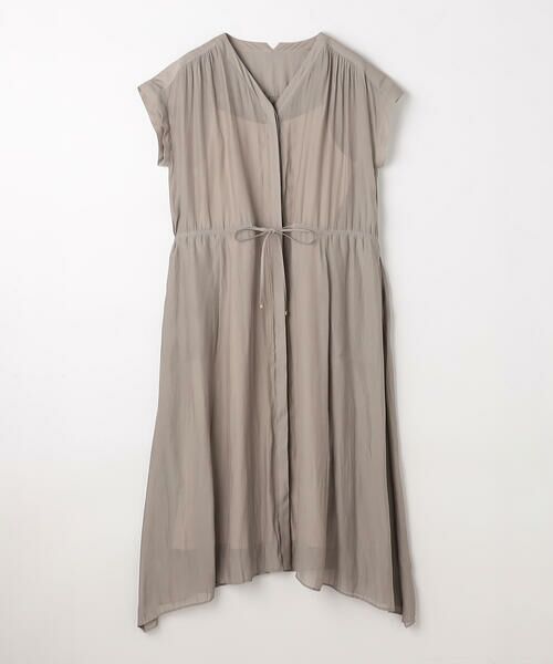 COMME CA PLATINUM S-SIZE / コムサ・プラチナ エスサイズ ロング・マキシ丈ワンピース | 〔 Sサイズ 〕 カッセンシフォン シャツドレス | 詳細18