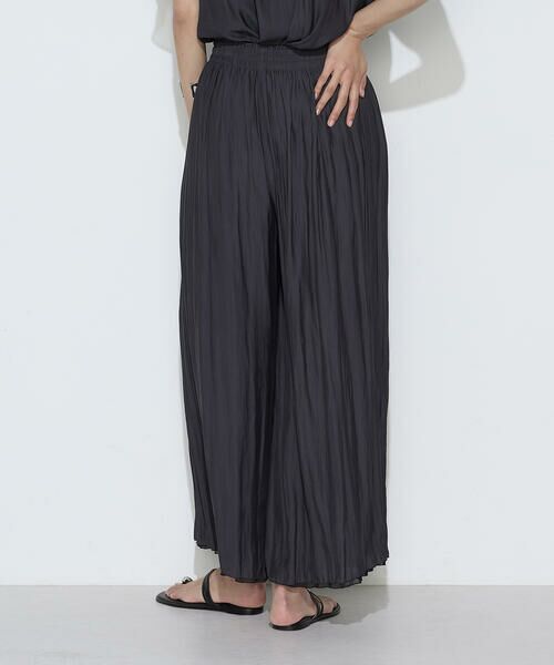 COMME CA PLATINUM S-SIZE / コムサ・プラチナ エスサイズ その他パンツ | 〔 Sサイズ 〕 割繊×シフォン プリーツパンツ | 詳細6