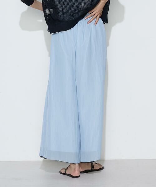COMME CA PLATINUM S-SIZE / コムサ・プラチナ エスサイズ その他パンツ | 〔 Sサイズ 〕 割繊×シフォン プリーツパンツ | 詳細18