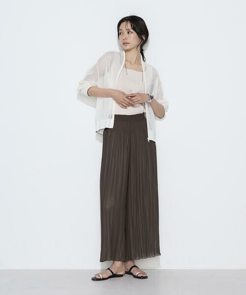COMME CA PLATINUM S-SIZE / コムサ・プラチナ エスサイズ その他パンツ | 〔 Sサイズ 〕 割繊×シフォン プリーツパンツ | 詳細24