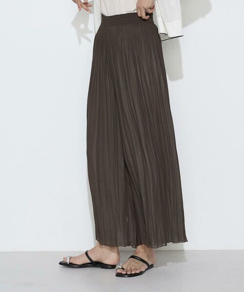 COMME CA PLATINUM S-SIZE / コムサ・プラチナ エスサイズ その他パンツ | 〔 Sサイズ 〕 割繊×シフォン プリーツパンツ | 詳細29