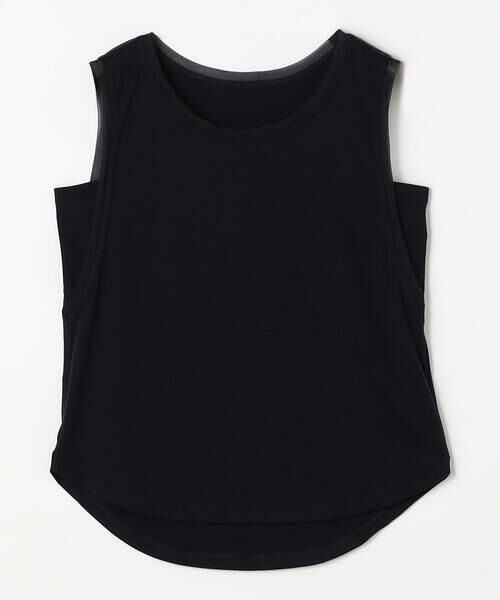 COMME CA PLATINUM S-SIZE / コムサ・プラチナ エスサイズ タンクトップ | 〔 Sサイズ 〕 スビンコットンフライス タンクトップ（09:ダークネイビー）
