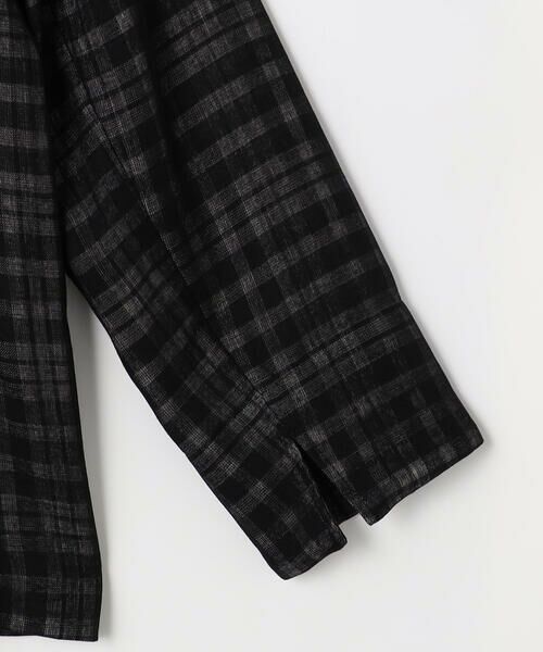 COMME CA PLATINUM S-SIZE / コムサ・プラチナ エスサイズ テーラードジャケット | 〔 Sサイズ 〕 【セットアップ対応】接結チェック シアージャケット | 詳細6