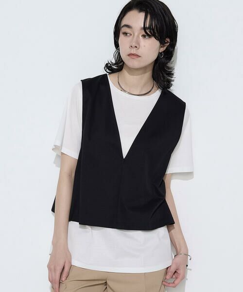 COMME CA PLATINUM S-SIZE / コムサ・プラチナ エスサイズ Tシャツ | 〔 Sサイズ 〕 スーピマコットンポンチセットTシャツ | 詳細8