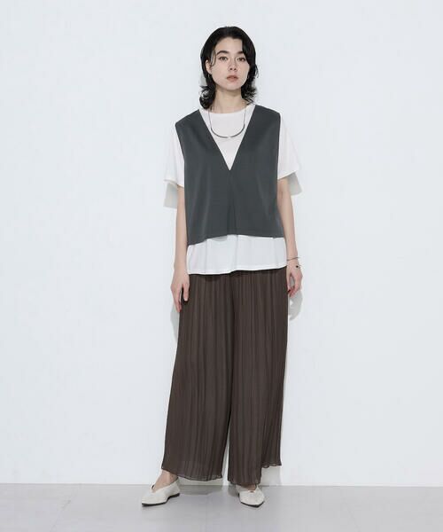 COMME CA PLATINUM S-SIZE / コムサ・プラチナ エスサイズ Tシャツ | 〔 Sサイズ 〕 スーピマコットンポンチセットTシャツ | 詳細12