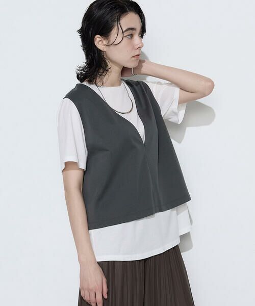 COMME CA PLATINUM S-SIZE / コムサ・プラチナ エスサイズ Tシャツ | 〔 Sサイズ 〕 スーピマコットンポンチセットTシャツ | 詳細16