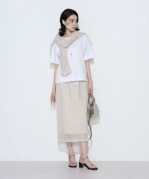 COMME CA PLATINUM S-SIZE / コムサ・プラチナ エスサイズ Tシャツ | 〔 Sサイズ 〕 クールタッチコットンスムース Tシャツ | 詳細1