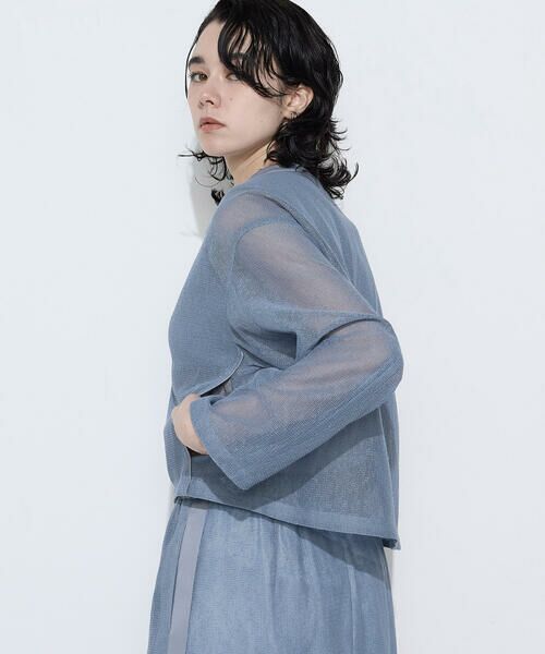 COMME CA PLATINUM S-SIZE / コムサ・プラチナ エスサイズ ブルゾン | 〔 Sサイズ 〕 【セットアップ対応】リネンシアーラッセル ブルゾン | 詳細28