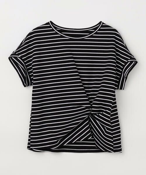 COMME CA PLATINUM S-SIZE / コムサ・プラチナ エスサイズ カットソー | 〔 Sサイズ 〕 コットン強撚ポンチ デザインタックシャツ | 詳細3