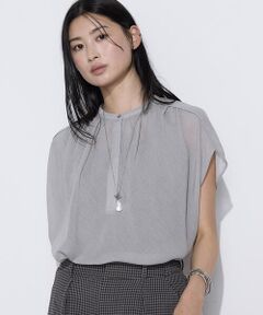 COMME CA PLATINUM S-SIZE / コムサ・プラチナ エスサイズ シャツ・ブラウス | 〔 Sサイズ 〕 【セットアップ対応】トリアセクールスラブ ブラウス