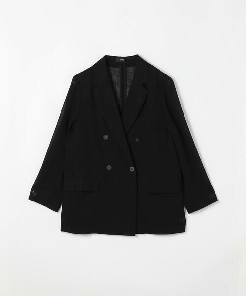 COMME CA PLATINUM S-SIZE / コムサ・プラチナ エスサイズ テーラードジャケット | 〔 Sサイズ 〕【セットアップ対応】【RE:撚】トリアセクールスラブ ダブルジャケット | 詳細16