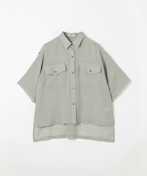 COMME CA PLATINUM S-SIZE / コムサ・プラチナ エスサイズ シャツ・ブラウス | 〔 Sサイズ 〕 【セットアップ対応】トリアセクールスラブ シャツ | 詳細9