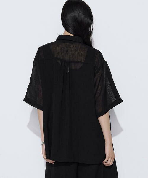 COMME CA PLATINUM S-SIZE / コムサ・プラチナ エスサイズ シャツ・ブラウス | 〔 Sサイズ 〕 【セットアップ対応】トリアセクールスラブ シャツ | 詳細15