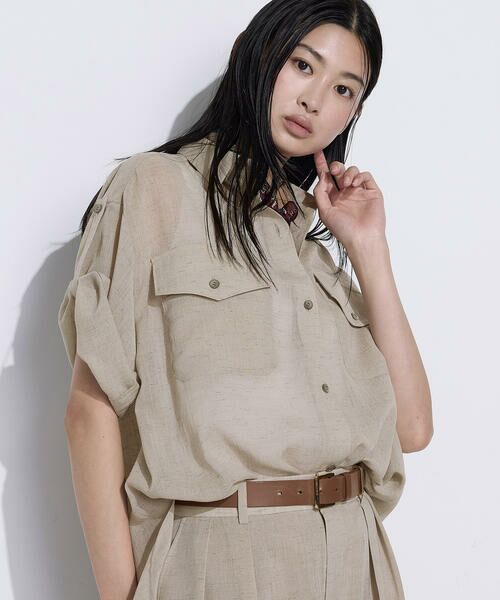 COMME CA PLATINUM S-SIZE / コムサ・プラチナ エスサイズ シャツ・ブラウス | 〔 Sサイズ 〕 【セットアップ対応】トリアセクールスラブ シャツ | 詳細26
