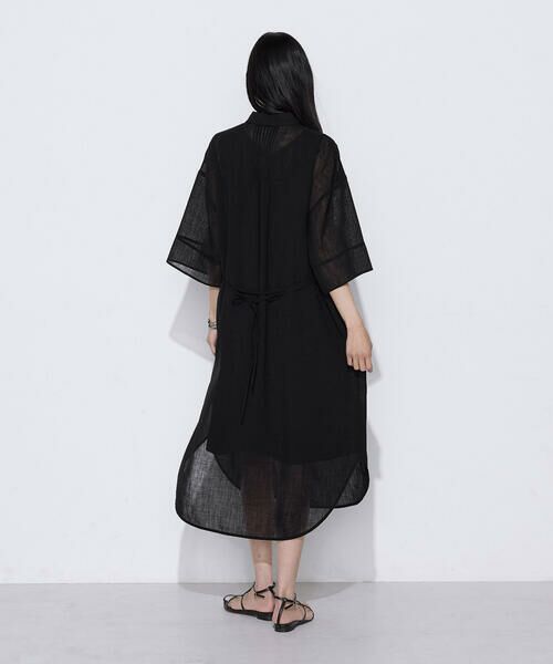 COMME CA PLATINUM S-SIZE / コムサ・プラチナ エスサイズ ロング・マキシ丈ワンピース | 〔 Sサイズ 〕 【セットアップ対応】トリアセクールスラブ シャツワンピース | 詳細12