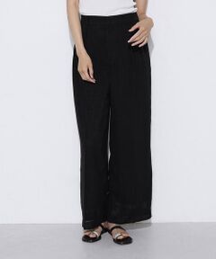 COMME CA PLATINUM S-SIZE / コムサ・プラチナ エスサイズ その他パンツ | 〔 Sサイズ 〕 【セットアップ対応】トリアセクールスラブ タックワイドパンツ