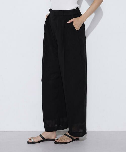 COMME CA PLATINUM S-SIZE / コムサ・プラチナ エスサイズ その他パンツ | 〔 Sサイズ 〕 【セットアップ対応】トリアセクールスラブ タックワイドパンツ | 詳細14