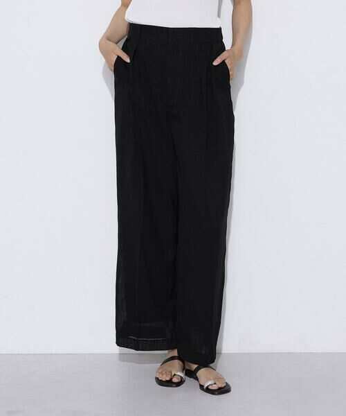 COMME CA PLATINUM S-SIZE / コムサ・プラチナ エスサイズ その他パンツ | 〔 Sサイズ 〕 【セットアップ対応】トリアセクールスラブ タックワイドパンツ | 詳細15
