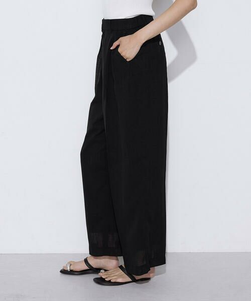 COMME CA PLATINUM S-SIZE / コムサ・プラチナ エスサイズ その他パンツ | 〔 Sサイズ 〕 【セットアップ対応】トリアセクールスラブ タックワイドパンツ | 詳細16