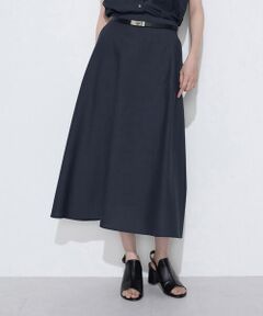 COMME CA PLATINUM S-SIZE / コムサ・プラチナ エスサイズ ロング・マキシ丈スカート | 〔 Sサイズ 〕 ミニギンガムサッカー スカート