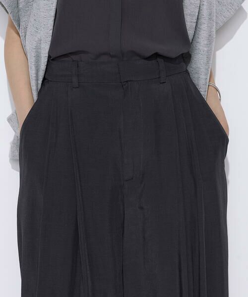 COMME CA PLATINUM S-SIZE / コムサ・プラチナ エスサイズ その他パンツ | 〔 Sサイズ 〕 シルク・平 ワイドタックカーブパンツ | 詳細11
