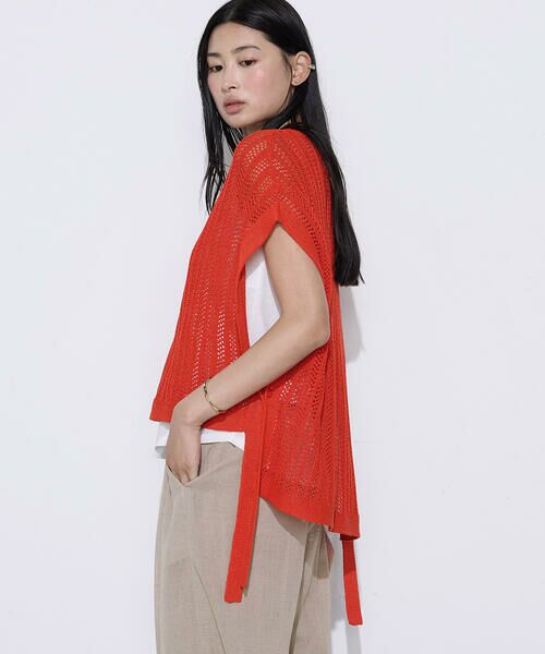 COMME CA PLATINUM S-SIZE / コムサ・プラチナ エスサイズ その他トップス | 〔 Sサイズ 〕 美濃和紙 ツインニットプルオーバー | 詳細26