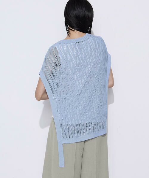 COMME CA PLATINUM S-SIZE / コムサ・プラチナ エスサイズ その他トップス | 〔 Sサイズ 〕 美濃和紙 ツインニットプルオーバー | 詳細29