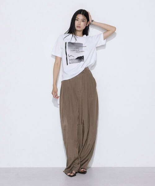 COMME CA PLATINUM S-SIZE / コムサ・プラチナ エスサイズ Tシャツ | 〔 Sサイズ 〕 スーピマコットンポンチ Tシャツ | 詳細1