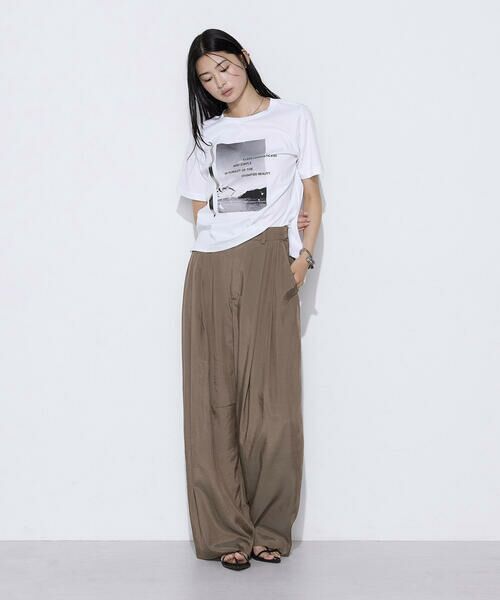 COMME CA PLATINUM S-SIZE / コムサ・プラチナ エスサイズ Tシャツ | 〔 Sサイズ 〕 スーピマコットンポンチ Tシャツ | 詳細2