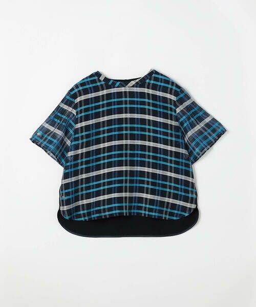 COMME CA PLATINUM S-SIZE / コムサ・プラチナ エスサイズ シャツ・ブラウス | 〔 Sサイズ 〕 【セットアップ対応】シルクシアーチェック Tブラウス | 詳細6