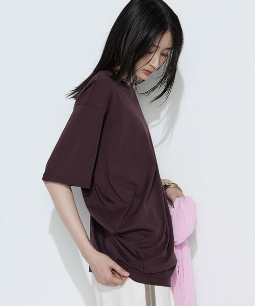 COMME CA PLATINUM S-SIZE / コムサ・プラチナ エスサイズ Tシャツ | 〔 Sサイズ 〕 ドライスムース／スーピマバイオスムース アシンメトリーTシャツ | 詳細28