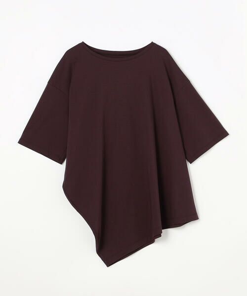 COMME CA PLATINUM S-SIZE / コムサ・プラチナ エスサイズ Tシャツ | 〔 Sサイズ 〕 ドライスムース／スーピマバイオスムース アシンメトリーTシャツ | 詳細30