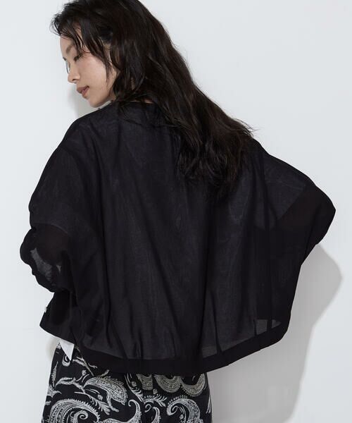 COMME CA PLATINUM S-SIZE / コムサ・プラチナ エスサイズ ブルゾン | 〔 Sサイズ 〕 コットンカラミストレッチ ブルゾン | 詳細20