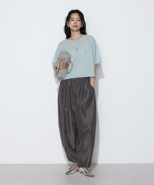 COMME CA PLATINUM S-SIZE / コムサ・プラチナ エスサイズ その他パンツ | 〔 Sサイズ 〕 ライトシルクウール バレルパンツ | 詳細21
