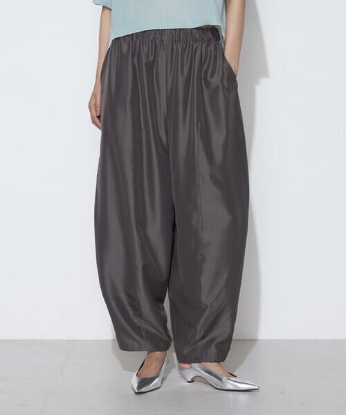 COMME CA PLATINUM S-SIZE / コムサ・プラチナ エスサイズ その他パンツ | 〔 Sサイズ 〕 ライトシルクウール バレルパンツ | 詳細28