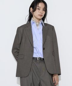 COMME CA PLATINUM S-SIZE / コムサ・プラチナ エスサイズ テーラードジャケット | 〔Sサイズ〕【セットアップ対応】シャークスキン ジャケット