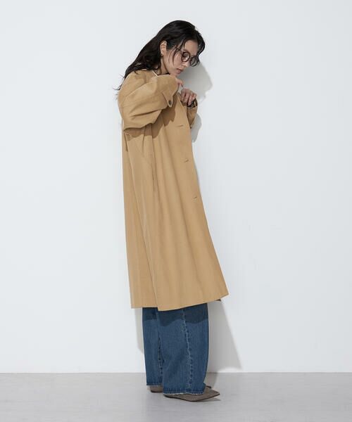 COMME CA PLATINUM S-SIZE / コムサ・プラチナ エスサイズ ステンカラーコート | 〔Sサイズ〕クラシックツイル スタンドカラーコート | 詳細22