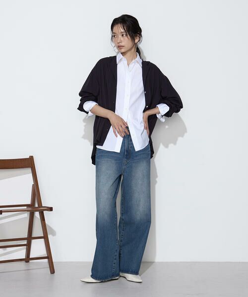 COMME CA PLATINUM S-SIZE / コムサ・プラチナ エスサイズ シャツ・ブラウス | 〔Sサイズ〕コットンブロード/コットンツイル  ベーシックシャツ | 詳細1