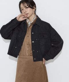 COMME CA PLATINUM S-SIZE / コムサ・プラチナ エスサイズ Gジャン・デニムジャケット | 〔Sサイズ〕10オンスストレッチデニム フロントタックGジャン