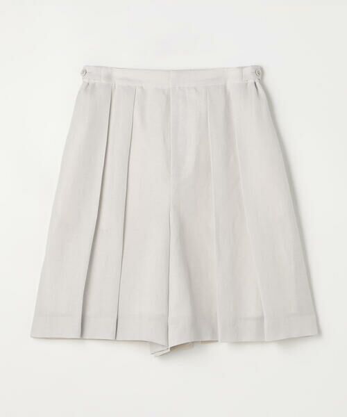 COMME CA PLATINUM S-SIZE / コムサ・プラチナ エスサイズ ショート・ハーフ・半端丈パンツ | 〔Sサイズ〕リネンウール キュロットパンツ | 詳細9