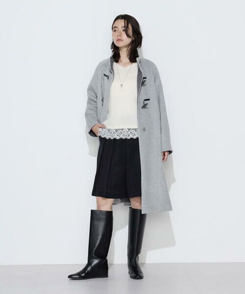 COMME CA PLATINUM S-SIZE / コムサ・プラチナ エスサイズ ショート・ハーフ・半端丈パンツ | 〔Sサイズ〕リネンウール キュロットパンツ | 詳細11