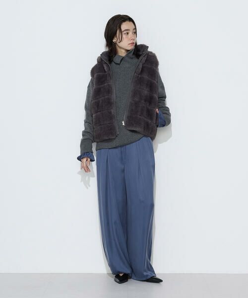 COMME CA PLATINUM S-SIZE / コムサ・プラチナ エスサイズ その他パンツ | 〔Sサイズ〕キュプラレーヨンフィブリルサテン 2WAYパンツ | 詳細27