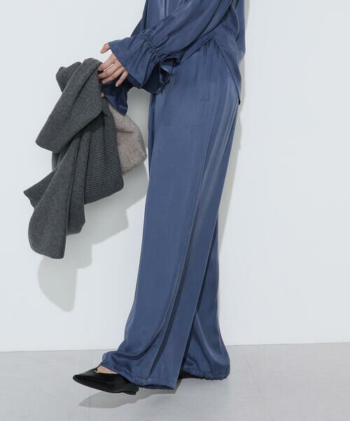 COMME CA PLATINUM S-SIZE / コムサ・プラチナ エスサイズ その他パンツ | 〔Sサイズ〕キュプラレーヨンフィブリルサテン 2WAYパンツ | 詳細28