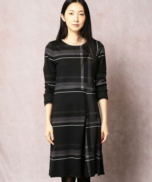 セール ポンチチェックプリントワンピース ドレス Comme Ca コムサ ファッション通販 タカシマヤファッションスクエア